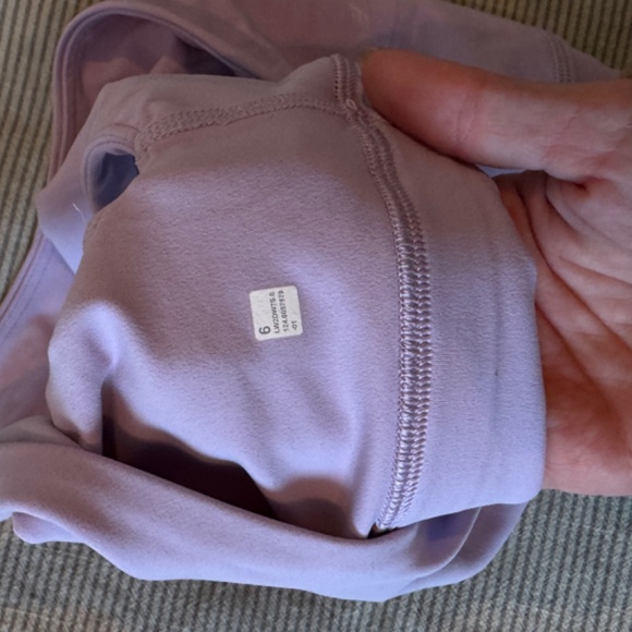 Lululemon Align Asymmetrical Bra *Light Support, A/B Cup - Lilac Smoke - Picture 5 of 5